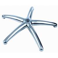 High quality polish Five star Aluminum Chair base