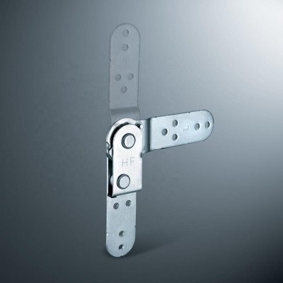 Sofa  hinge iron material zinc plating finish with angle HF043